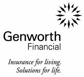 GENWORTH FINANCIAL INSURANCE FOR LIVING. SOLUTIONS FOR LIFE. logo
