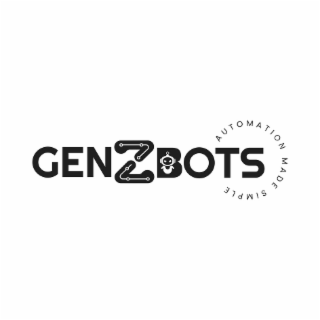 GENZBOTS AUTOMATION MADE SIMPLE logo
