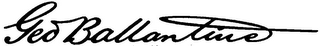 GEO BALLANTINE logo