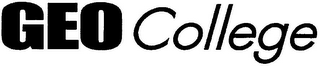 GEO COLLEGE logo