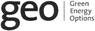 GEO GREEN ENERGY OPTIONS logo