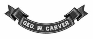 GEO. W. CARVER logo