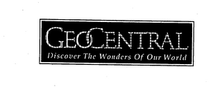 GEOCENTRAL DISCOVER THE WONDERS OF OUR WORLD logo