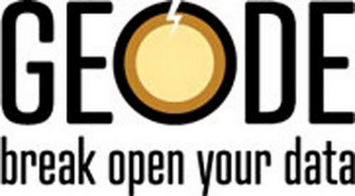 GEODE BREAK OPEN YOUR DATA logo