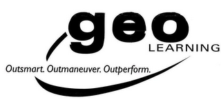 GEOLEARNING OUTSMART. OUTMANEUVER. OUTPERFORM. logo