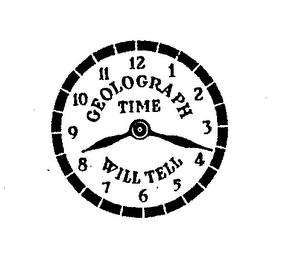 GEOLOGRAPH TIME WILL TELL logo