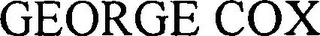 GEORGE COX logo