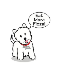 GEORGE EAT MORE PIZZA logo