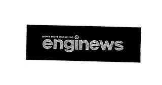 GEORGE ENGINE COMPANY, INC. G ENGINEWS logo