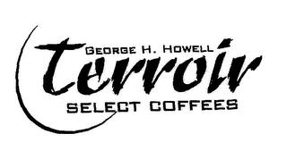 GEORGE H. HOWELL TERROIR SELECT COFFEES logo
