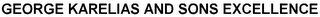 GEORGE KARELIAS AND SONS EXCELLENCE logo