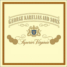 GEORGE KARELIAS AND SONS SUPERIOR VIRGINIA ESTD SINCE 1888 logo
