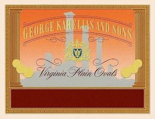 GEORGE KARELIAS AND SONS VIRGINIA PLAIN OVALS logo