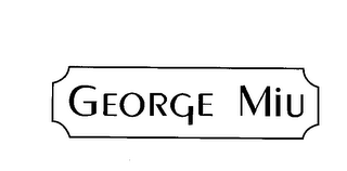 GEORGE MIU logo