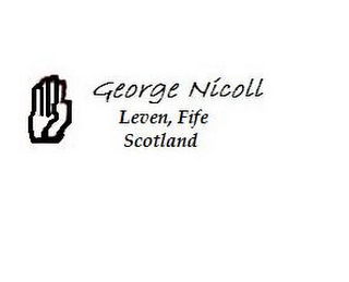 GEORGE NÍCOLL LEVEN, FIFE SCOTLAND logo