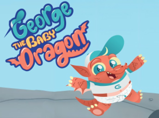 GEORGE THE BABY DRAGON logo