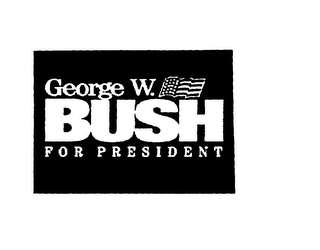 GEORGE W. BUSH FOR PRESIDENT logo