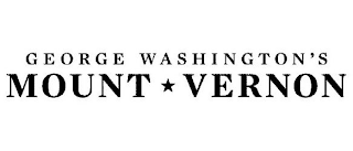 GEORGE WASHINGTON'S MOUNT VERNON logo