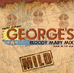 GEORGE'S BLOODY MARY MIX MILD AWARD WINNING MADE IN THE U.S.A. logo