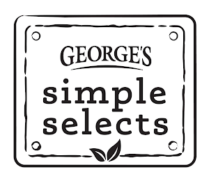 GEORGE'S SIMPLE SELECTS logo