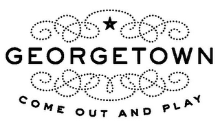 GEORGETOWN COME OUT AND PLAY logo