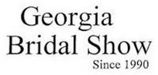 GEORGIA BRIDAL SHOW SINCE 1990 logo