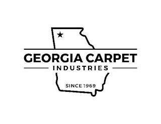 GEORGIA CARPET INDUSTRIES SINCE 1969 logo