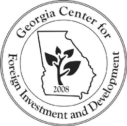 GEORGIA CENTER FOR FOREIGN INVESTMENT AND DEVELOPMENT 2008 logo