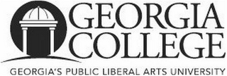 GEORGIA COLLEGE GEORGIA'S PUBLIC LIBERAL ARTS UNIVERSITY logo