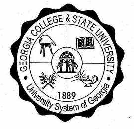 GEORGIA COLLEGE & STATE UNIVERSITY · UNIVERSITY SYSTEM OF GEORGIA · 1889 logo