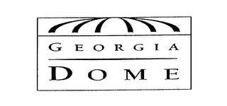 GEORGIA DOME logo