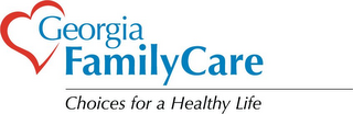 GEORGIA FAMILYCARE CHOICES FOR A HEALTHY LIFE logo
