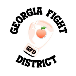GEORGIA FIGHT DISTRICT GFD logo