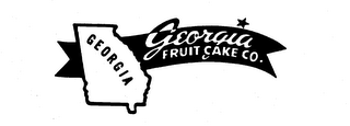 GEORGIA GEORGIA FRUIT CAKE CO. logo