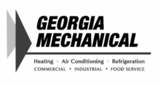 GEORGIA MECHANICAL HEATING • AIR CONDITIONING • REFRIGERATION COMMERCIAL • INDUSTRIAL • FOOD SERVICE logo