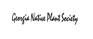GEORGIA NATIVE PLANT SOCIETY logo