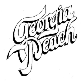 GEORGIA PEACH logo