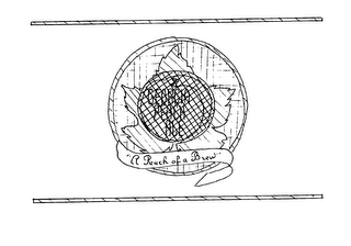 GEORGIA PEACH ALE "A PEACH OF A BREW" logo