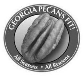GEORGIA PECANS FIT! ALL SEASONS · ALL REASONS logo