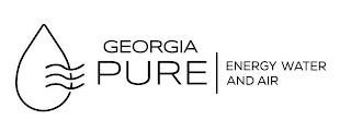 GEORGIA PURE ENERGY WATER AND AIR logo