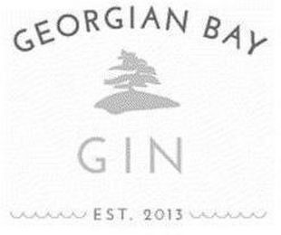 GEORGIAN BAY GIN EST. 2013 logo