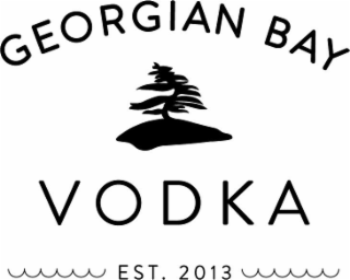 GEORGIAN BAY VODKA EST. 2013 logo