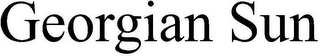 GEORGIAN SUN logo