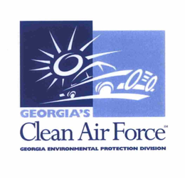 GEORGIA'S CLEAN AIR FORCE GEORGIA ENVIRONMENTAL PROTECTION DIVISION logo