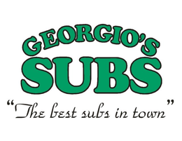 GEORGIO'S SUBS "THE BEST SUBS IN TOWN" logo