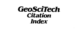 GEOSCITECH CITATION INDEX logo