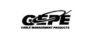 GEPE CABLE MANAGEMENT PRODUCTS logo