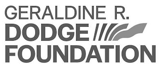 GERALDINE R. DODGE FOUNDATION logo