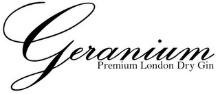 GERANIUM PREMIUM LONDON DRY GIN logo