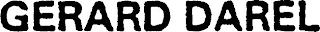 GERARD DAREL logo